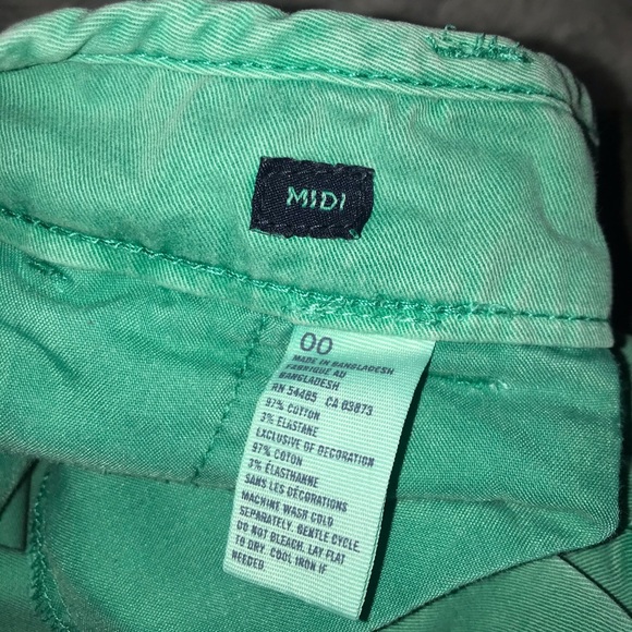 American Eagle Outfitters Midi Shorts Teal - Picture 4 of 4